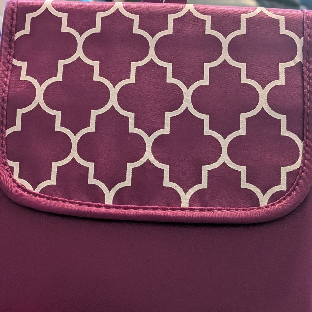 Elegant Pink Patterned Women's Bag